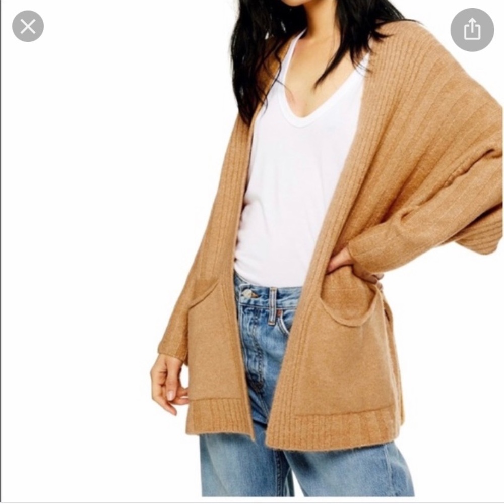 Topshop Slouchy Cardigan